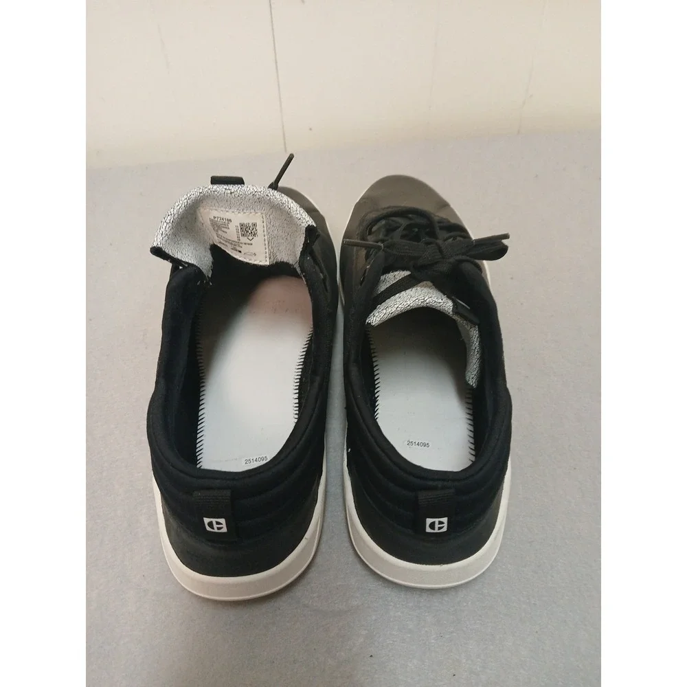 Caterpillar CAT Black White Mens Leather Casual Shoes Sneakers P724185 Mens 11